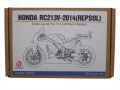 HD02-0340 1/12 Honda RC213V-2014(Repsol) Detail-UP Set For T 14130 Plastic Models（PE+Metal parts+Resin）