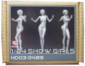 HD03-0489 1/24 ショーガールフィギュア　Show Girls　(J)　Hobbydesign　