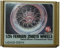 HD03-0514 1/24 FERRARI　250GTO　WHEELS (フジミ対応)