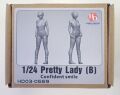 HD03-0569 1/24 Pretty Lady (B)  フィギュア Hobbydesign