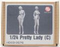 hd03-0576 1/24 Pretty Lady〔C〕  フィギュア Hobbydesign