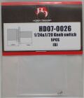 HD07-0026  1/24&1/20 Knob switch（B）