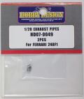 HD07-0049 1/20 Exhaust Pipes For FERRARI 248F1     Hobby Design