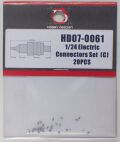 HD07-0061  1/24 Electric Connectors Set (C)     Hobby Design