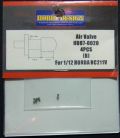 HD07-0020 1/12 Alr Valve 4pcs (B) For1/12HONDA RC211V 【HOBBY　DESIGN】