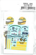 msmd048 1/20 A.Senna Decal　 (Lotus 1985 - 87) (MSMcreation)