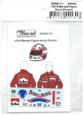 msmd131  1/20 N.Mansell Figure decal (Ferrari) (MSMcreation)