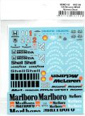 msmd140 1/20 McLaren MP4/6 Sponsor Decal  (MSMcreation)