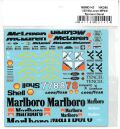 msmd142 1/20 McLaren MP4/8 Sponsor Decal  (MSMcreation)