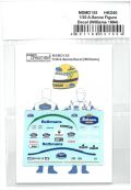 msmd155  1/20 A.Senna Figure Decal (Williams 1994) (MSMcreation)