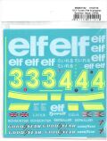 msmd192  1/12 Tyrrell P34 6 wheeler Sponsor decal (1976)(MSMcreation)