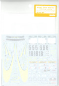 shk-d342　1/24 ワークスチームインプレッサ 2001ニュージーランド T社「スバルインプレッサWRC2001ラリーオブグレートブリテン」対応