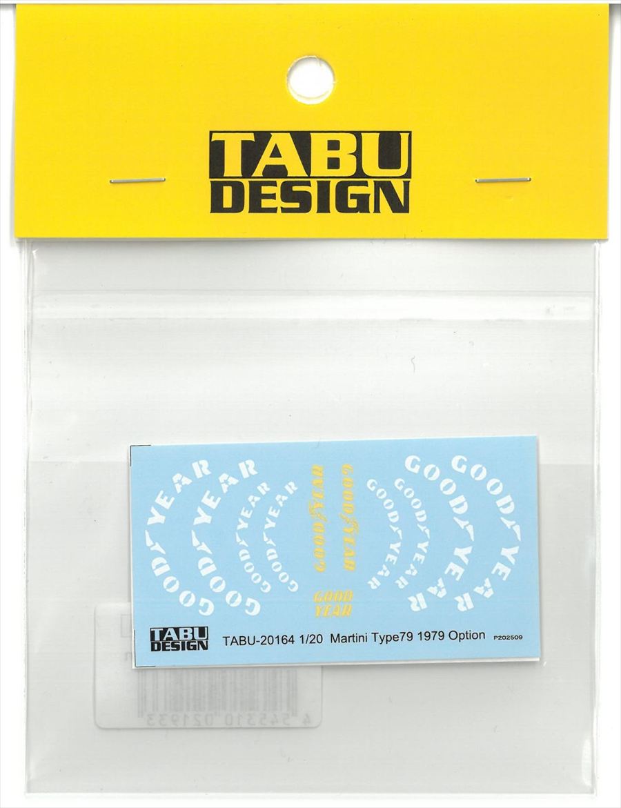 TABU20164  1/20   79 Martini 1979 Option (T社1/20対応）