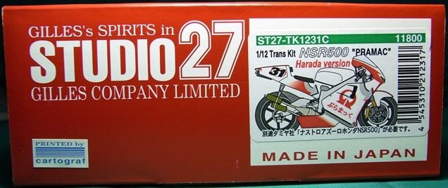 TK1231C 1/12 HONDA NSR500 PRAMAC Moto GP'02トランスキット