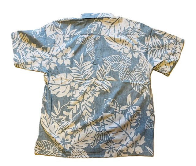 メンズアロハシャツ リーフ柄 MA-52