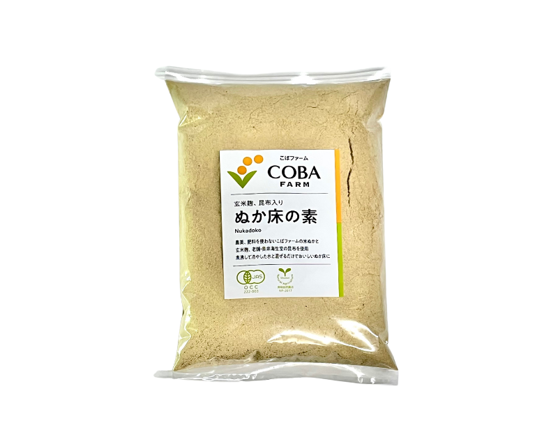 有機ぬか床の素/500g