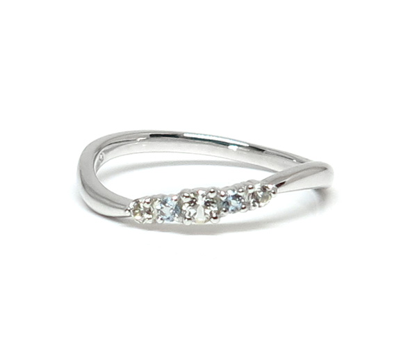 P&DピンキーカーニバルK10WGピンキーリング