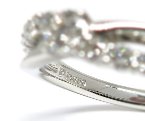 プラチナリング リング】サンクスデイズプラチナ/QRTDG10005/ダイヤモンド0.224ct（H