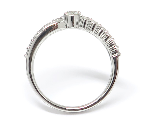 リング】サンクスデイズプラチナ/QRTDG10005/ダイヤモンド0.224ct（H