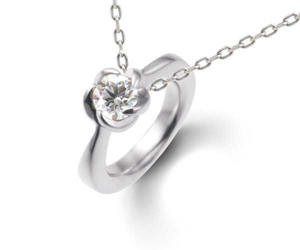 ベビーリングダイヤモンドペンダント一覧