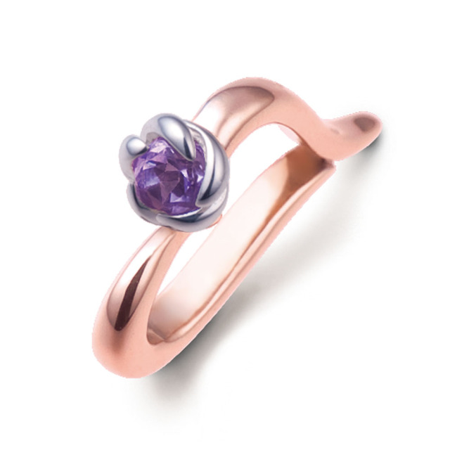 アンジェローザ　ベビーリング　ハート　コンビ