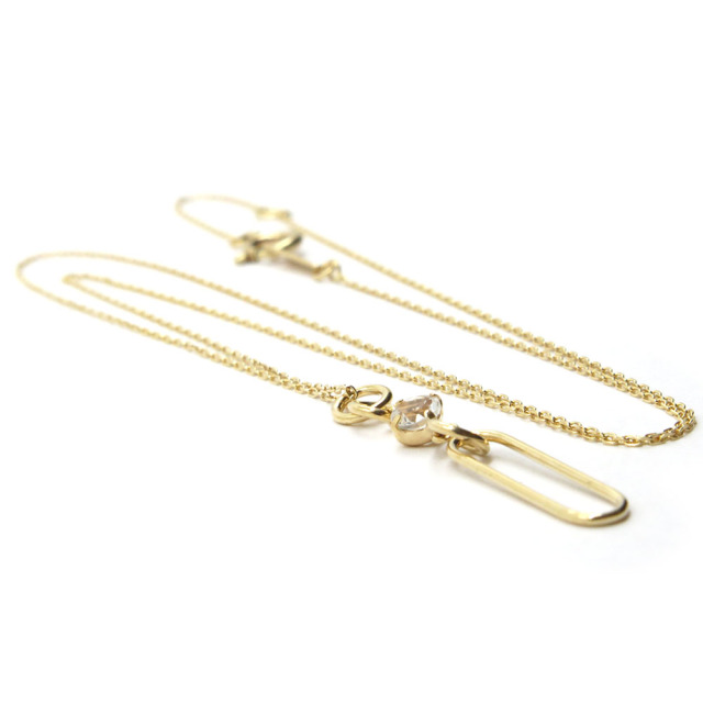 ネックレス】ピンキー＆ダイアン/Halo（ヘイロー）FPCPD80622/ホワイト