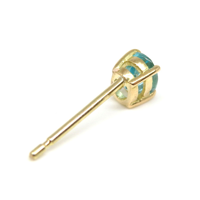 ピアス】COCCOセレクトジュエリー/アパタイトピアス/K18YG 