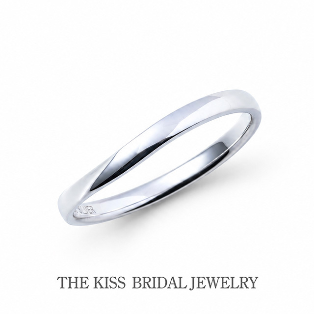 【婚約指輪】THE KISS BRIDAL JEWELRY/U字ライン（メンズ単品）7014500152/SV925
