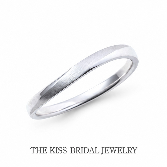 【婚約指輪】THE KISS BRIDAL JEWELRY/ウェーブ（メンズ単品）7014500122/SV925