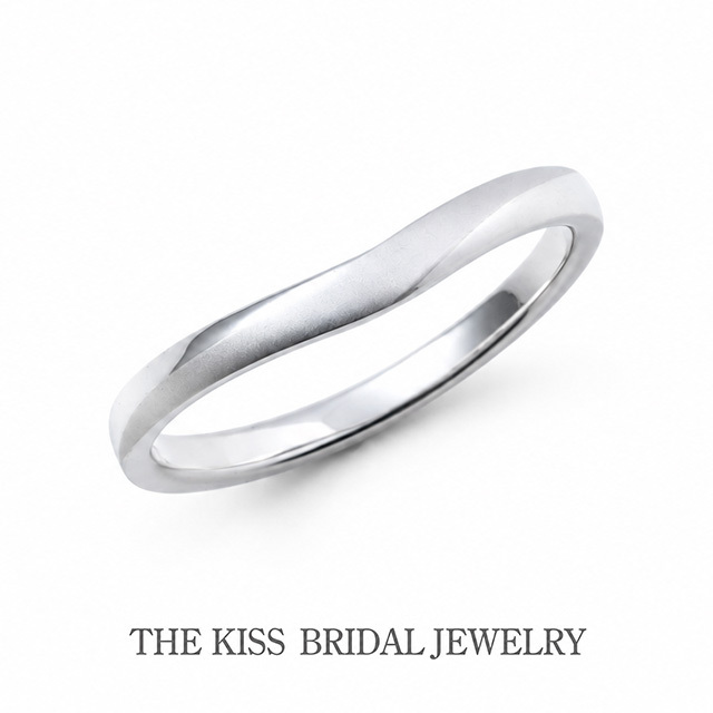 【婚約指輪】THE KISS BRIDAL JEWELRY/V字ライン（メンズ単品）7014500132/SV925