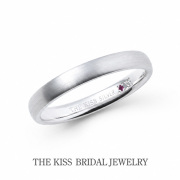 【婚約指輪】THE KISS BRIDAL JEWELRY/アレンジ-サティーナ（ユニセックス単品）7014500182/SV925/