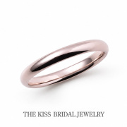 【婚約指輪】THE KISS BRIDAL JEWELRY/ピンクゴールドコーティング（ユニセックス単品）7014500191P /SV925/ゴールドコーティング
