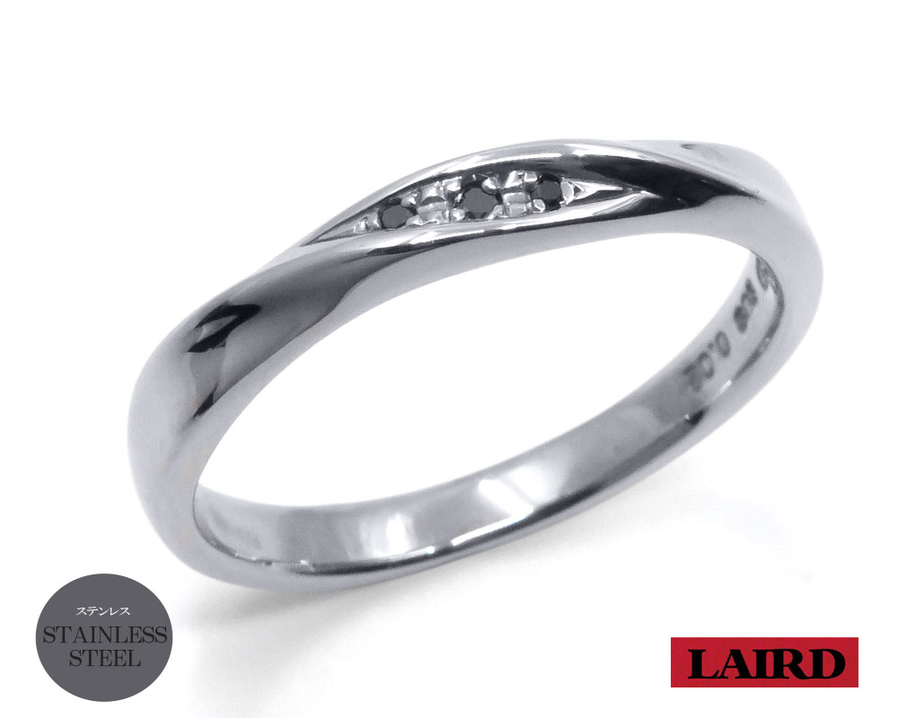 ラッピング済 ギフトセット レアド ステンレス 指輪 R1057850 ペアリング】LAIRD-レアド-/ステンレスリング/Men'sR1057850 ＊単品