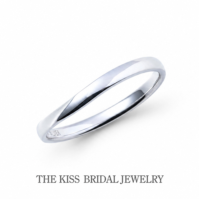 【婚約指輪】THE KISS BRIDAL JEWELRY/U字ライン（メンズ単品）7014500152/SV925
