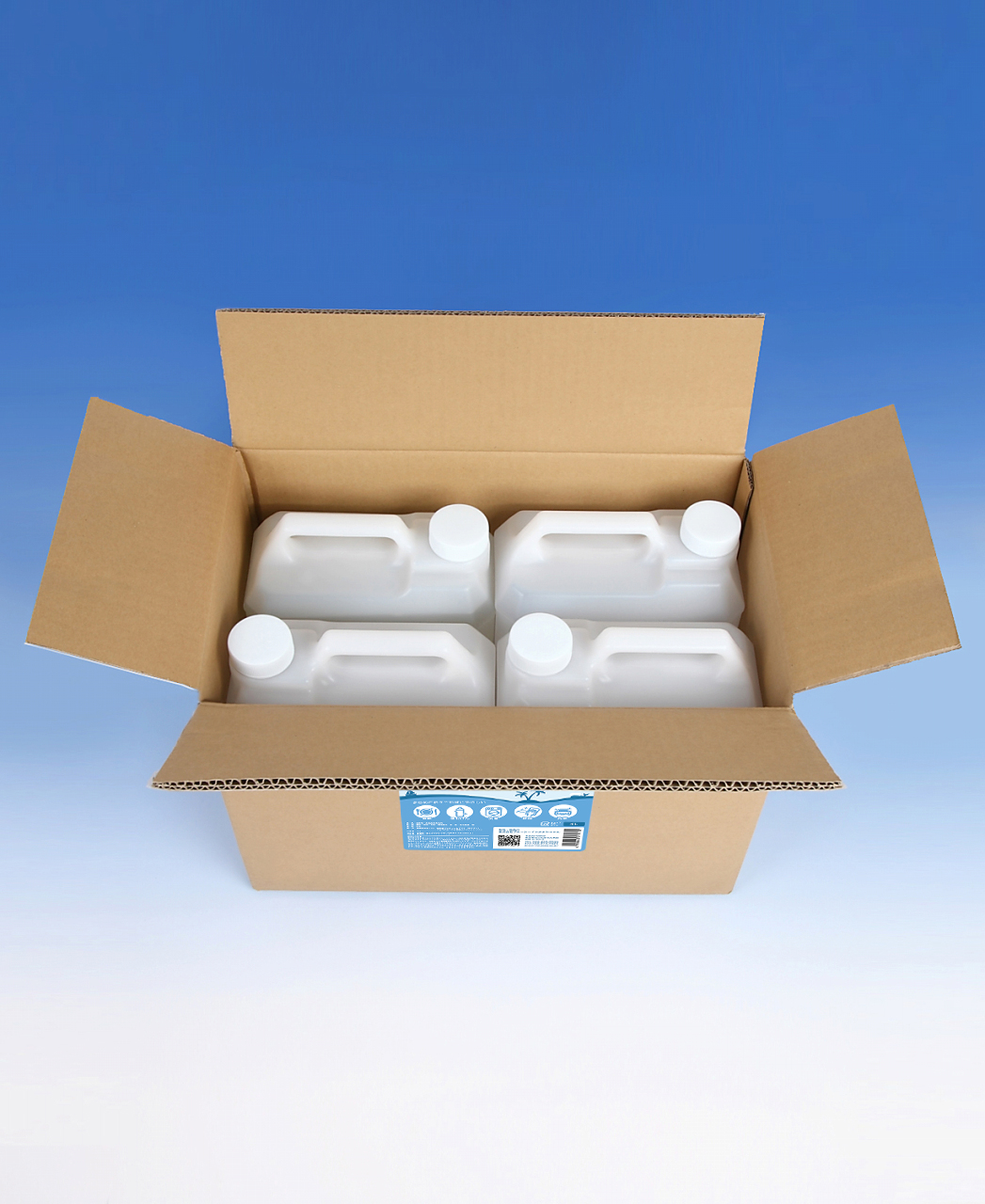 ココナツ洗剤　お徳用４リットルx４個