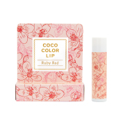 ＜色付き＞ココカラーリップ（ルビーレッド）