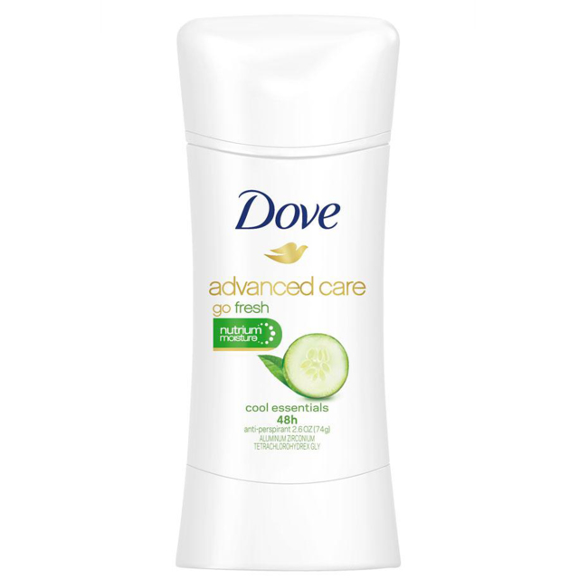 Dove ダブ Deodorant 海外デオドラント Advanced Care go fresh Cool Essential クールエッセンシャル - 74g