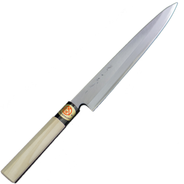 和包丁(堺刃物) 黒打ち万能包丁 安来黄5.5寸(165mm) 白木 売り物 包丁 堺包丁 和包丁 54-d+51-k 調理器具