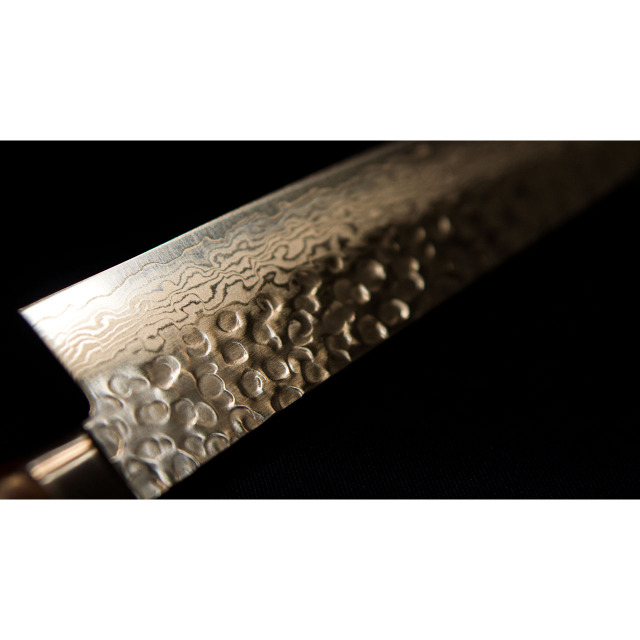 日本和包丁 牛刀ダマスカス  Japanese Damascus gyutou knife 210mm 6