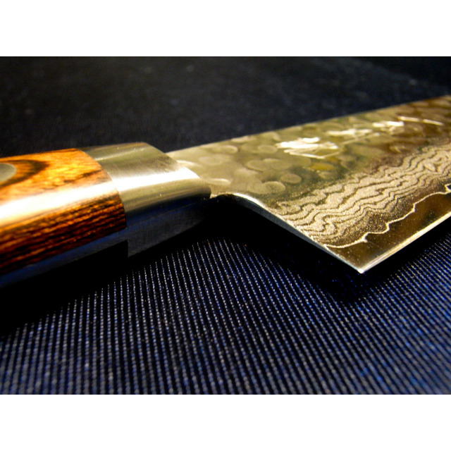 日本和包丁 牛刀ダマスカス  Japanese Damascus gyutou knife 210mm 9