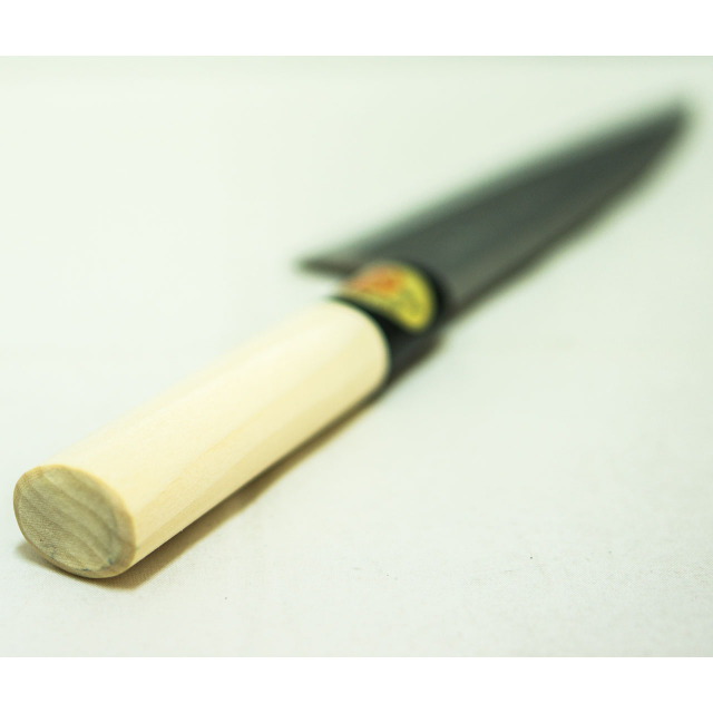 日本和包丁 左用出刃　安来黄5寸（150mm） Japanese deba knife lefty 150mm 6