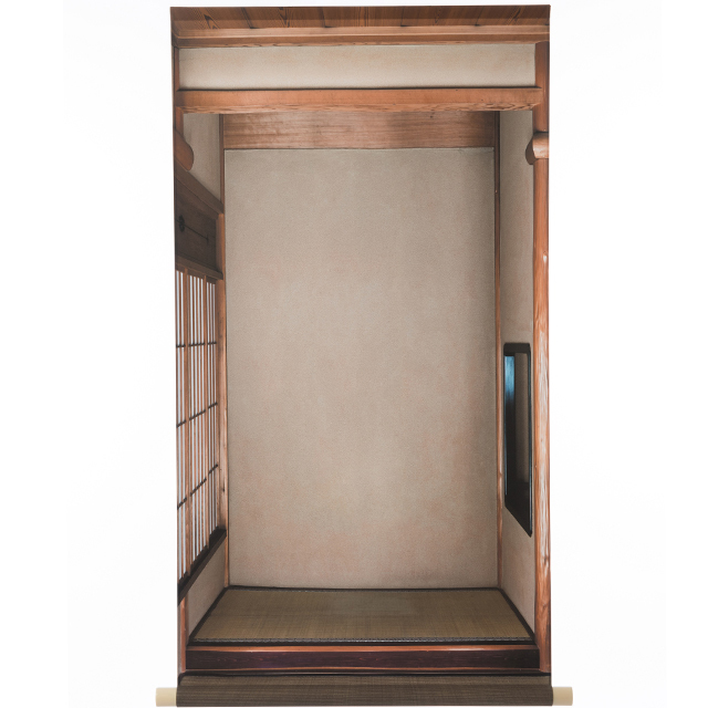 ミニ掛け軸 かる！jiku（小）専用 A9240 ミニ床の間タペストリー 97x53cm 