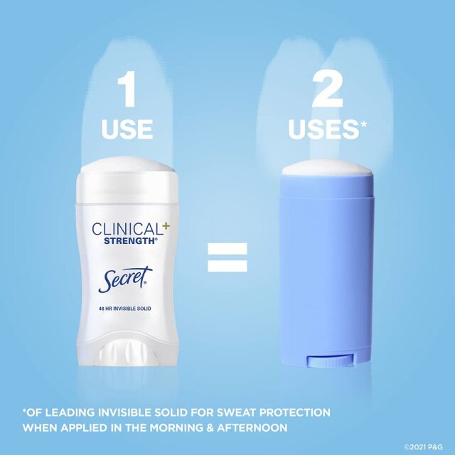 Secret シークレット クリニカル Clinical+ Strength デオドラント