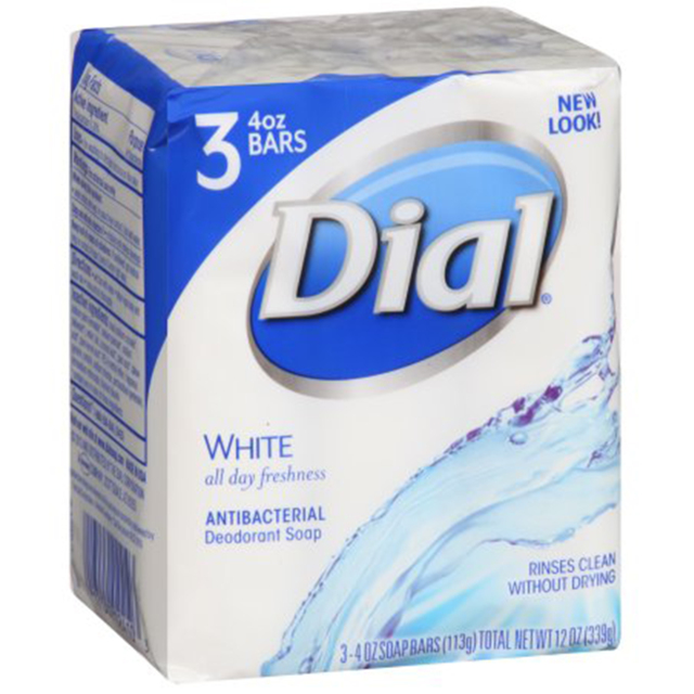 Dial Bar Soap WHITE ダイアル 固形デオドラント石鹸 ホワイト 113g×3個 セット