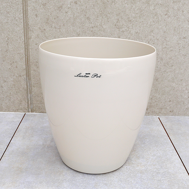 ラスターポット・ホワイト 7号鉢用