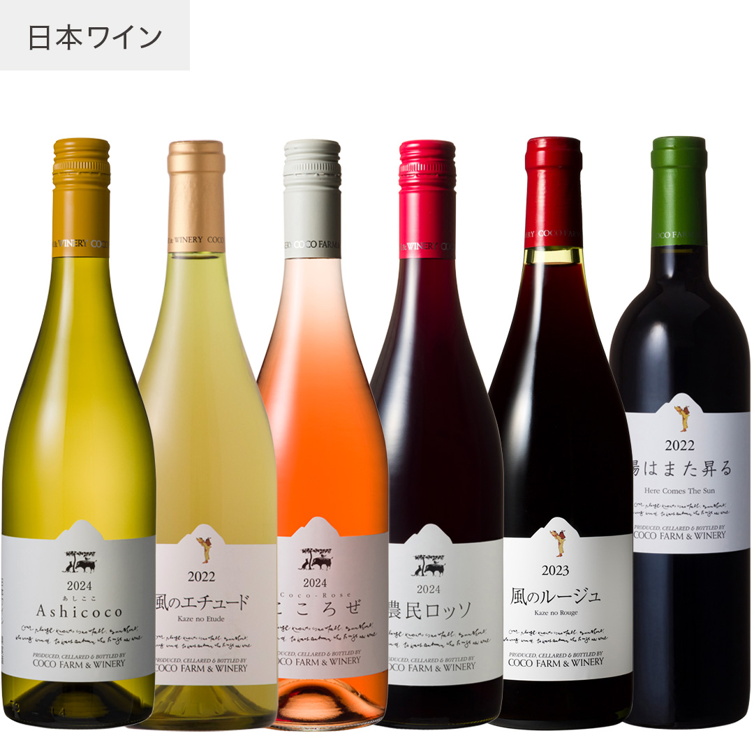 城戸オータムカラーズ コンコード2019〜2024 （甘口赤6本セット） 城戸