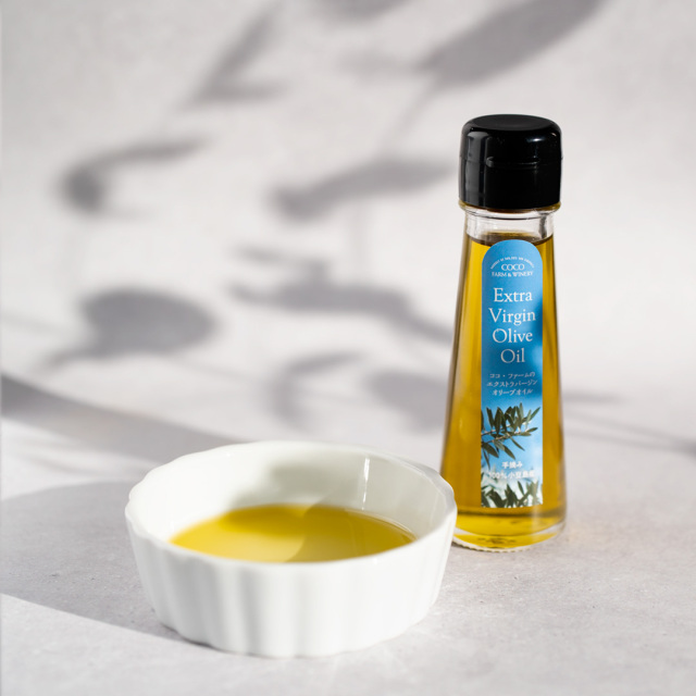ココ・ファームのエクストラバージンオリーブオイル