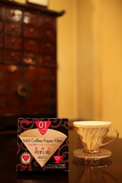 【一つ穴用です】HARIO　2人用ペーパー　1～2人用