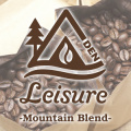 【アウトドア専用 珈琲豆】Leisure originalBlend 「Mountain Blend」100g