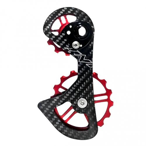 TNI Speed Pulley （スピード プーリー） 3Kカーボンケージ セラミックベアリング ビッグプーリーケージ 12T/16T